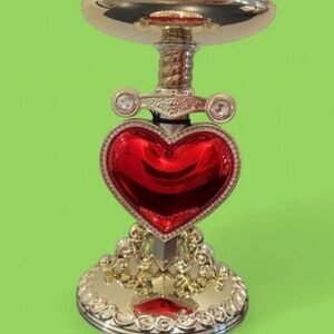 Bath & Body Works Disney Villains Evil Queen Heart 3 Wick Candle Holder